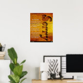 Nie genug poster (Heimbüro)