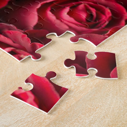 Nie genug Rote Rose Blume Puzzle (Seite)