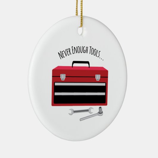 Nie genug Tools Keramik Ornament (Rechts)