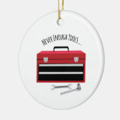 Nie genug Tools Keramik Ornament (Links)