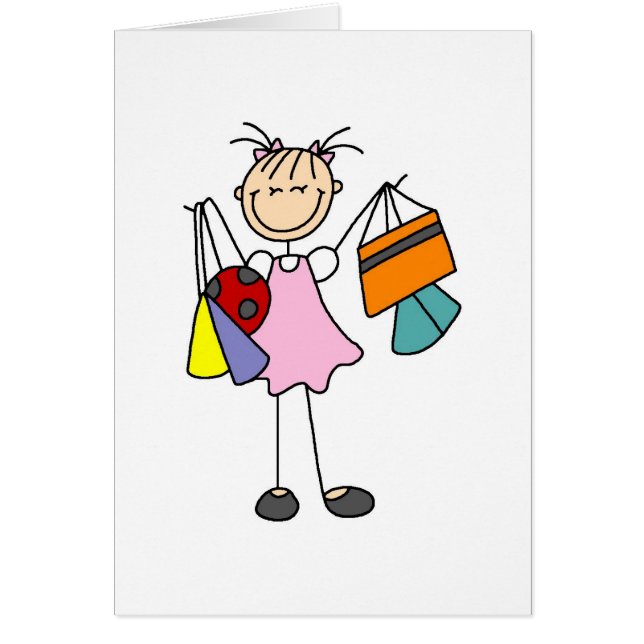 Nie genügend Taschen-kaufenkarte (Vorne)