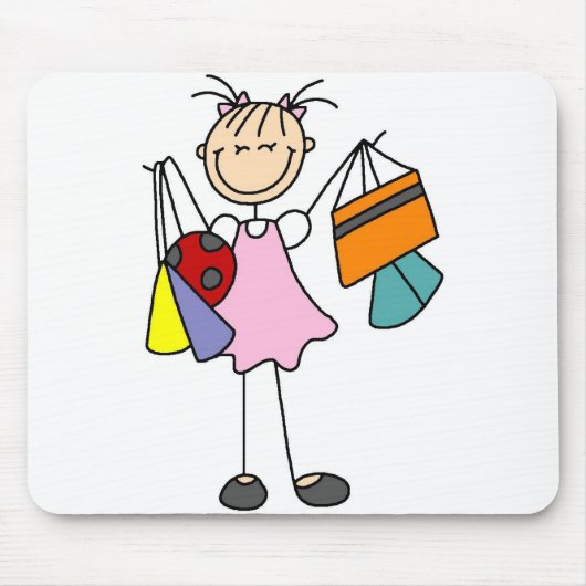 Nie genügende Taschen kaufenMousepad Mousepad (Vorne)