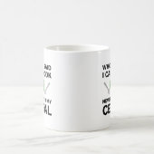 Nie geschmeckt mein Getreide Kaffeetasse (Mittel)