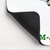 Nie Gürteltier Mousepad (Ecke)