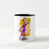 ¡ Nie Heudrama de Lama!! 1 Zweifarbige Tasse (Mittel)