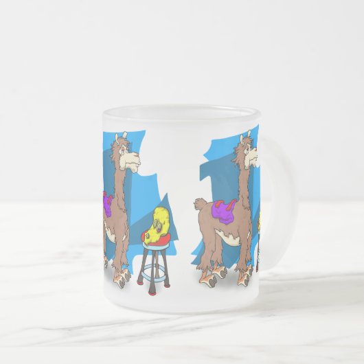 ¡ Nie Heudrama de Lama!! 2 Mattglastasse (VorderseiteRechts)