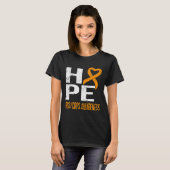 NIE JEMALS HOFFNEN RSDCRPS-BEWUSSTSEIN T-Shirt (Vorne ganz)