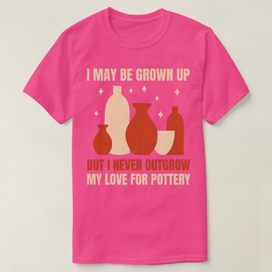 Nie mehr als meine Liebe für Potterie-Funny Potter T-Shirt (Design vorne)