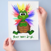 Nie mehr Drogen... Flyer (Hand)