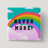 nie mehr Regenbogenbund Button (Vorderseite)