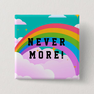 nie mehr Regenbogenbund Button