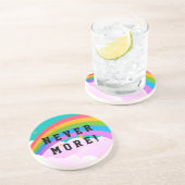 nie mehr Regenbogenbund Getränkeuntersetzer (Seite)