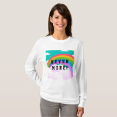 nie mehr Regenbogenbund T-Shirt (Vorne ganz)