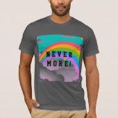 nie mehr Regenbogenbund T-Shirt (Vorderseite)
