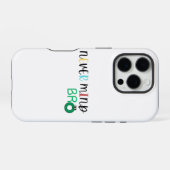 Nie Mind Bro iPhone Hülle (Rückseite (Horizontal))