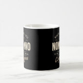 Nie mit Nonno vor Kaffee durcheinander bringen Kaffeetasse (Mittel)