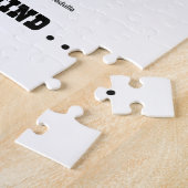 Nie Mut ... (Gehirn-Anatomie-Psyche-Spaß) Puzzle (Seite)