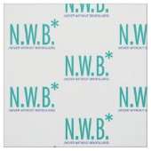 Nie ohne Ferngläser Stoff (Muster)