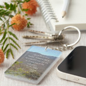 "Nie ohne Sie" leben Schlüsselanhänger (Vorderseite rechts)