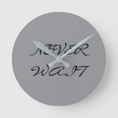 NIE RUNDE WANDUHR (Vorderseite)