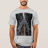 Nie schlafe Stadt T-Shirt (Vorderseite)