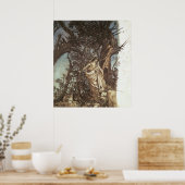 Nie so müde, nie so jämmerlich poster (Küche)