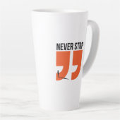 nie stoppen milchtasse (Rechte Ecke)