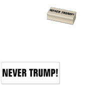 NIE TRUMP! GUMMISTEMPEL (Stempel)