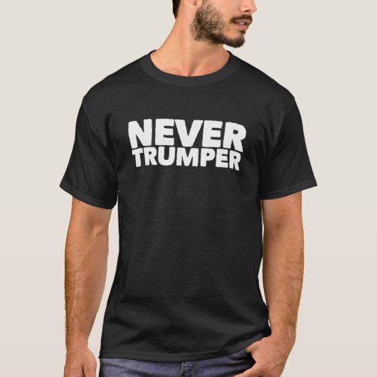 Nie Trumper T Shirt (Vorderseite)