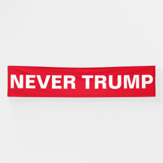 NIE TRUMPF BANNER