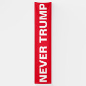 NIE TRUMPF BANNER (Vertikal)