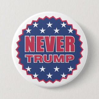 Nie Trumpf-Knopf Button