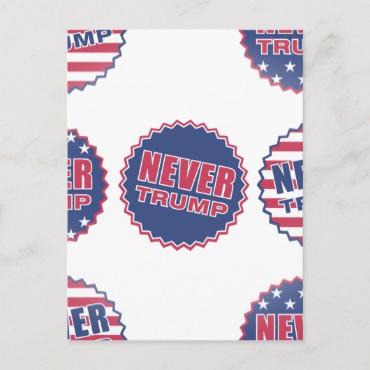 nie Trumpf Postkarte (Vorderseite)