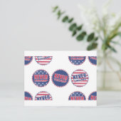 nie Trumpf Postkarte (Stehend Vorderseite)