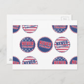 nie Trumpf Postkarte (Vorne/Hinten)