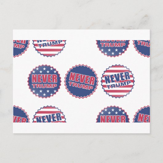 nie Trumpf Postkarte (Vorderseite)