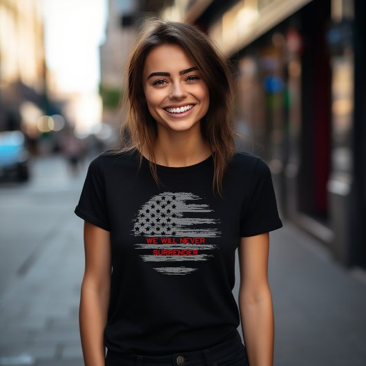 Nie übergeben T-Shirt