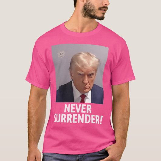 Nie übergeben T-Shirt (Vorderseite)