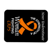 Nie unterschätzen/Band/Frau...CRPS Magnet (Horizontal)