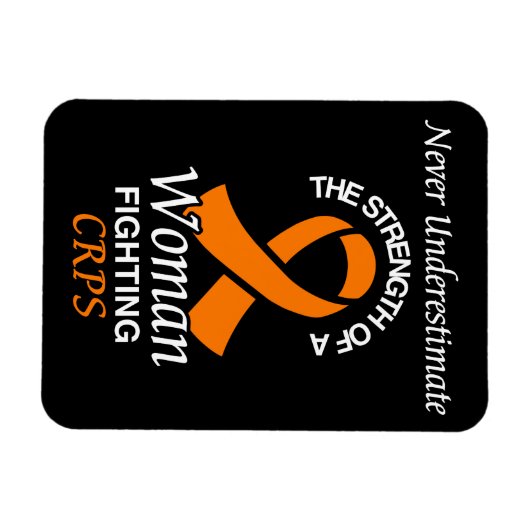 Nie unterschätzen/Band/Frau...CRPS Magnet (Horizontal)