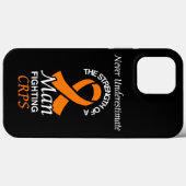 Nie unterschätzen/Band/Mann...CRPS Case-Mate iPhone Hülle (Rückseite (Horizontal))