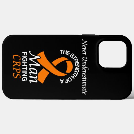 Nie unterschätzen/Band/Mann...CRPS Case-Mate iPhone Hülle (Rückseite (Horizontal))