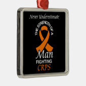 Nie unterschätzen/Band/Mann...CRPS Ornament Aus Metall (Rechts)