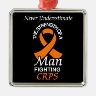 Nie unterschätzen/Band/Mann...CRPS Ornament Aus Metall