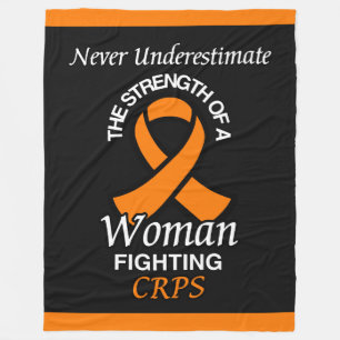 Nie unterschätzen/Multifunktionsleisten/Frau...CRP Fleecedecke