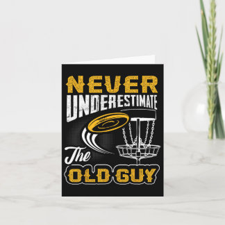 Nie unterschätzen Sie den alten Typ Funny Disc Gol Karte