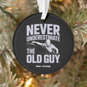 Nie unterschätzen Sie den alten Typ Funny Disc Gol Ornament