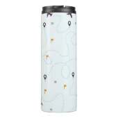 Nie unterschätztes Flugzeug Thermosbecher (Rückseite)