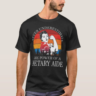 Nie Unterschreiten der Ernährungsberatung T-Shirt