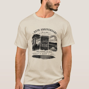 NIE VERGESSEN 25. Jubiläums-T-Shirt T-Shirt